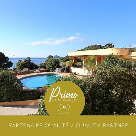 Superbe T2 Vue Mer - Piscine & Plage A 100M أجاكسيو المظهر الخارجي الصورة