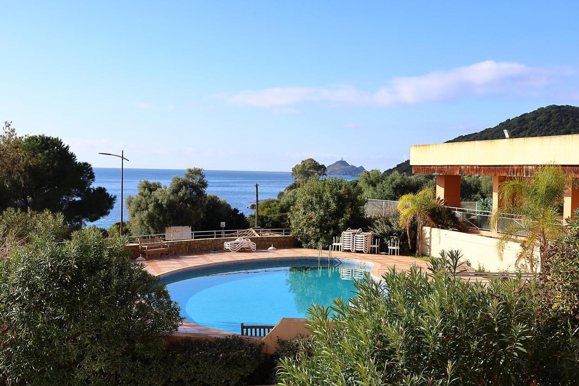 Superbe T2 Vue Mer - Piscine & Plage A 100M أجاكسيو المظهر الخارجي الصورة